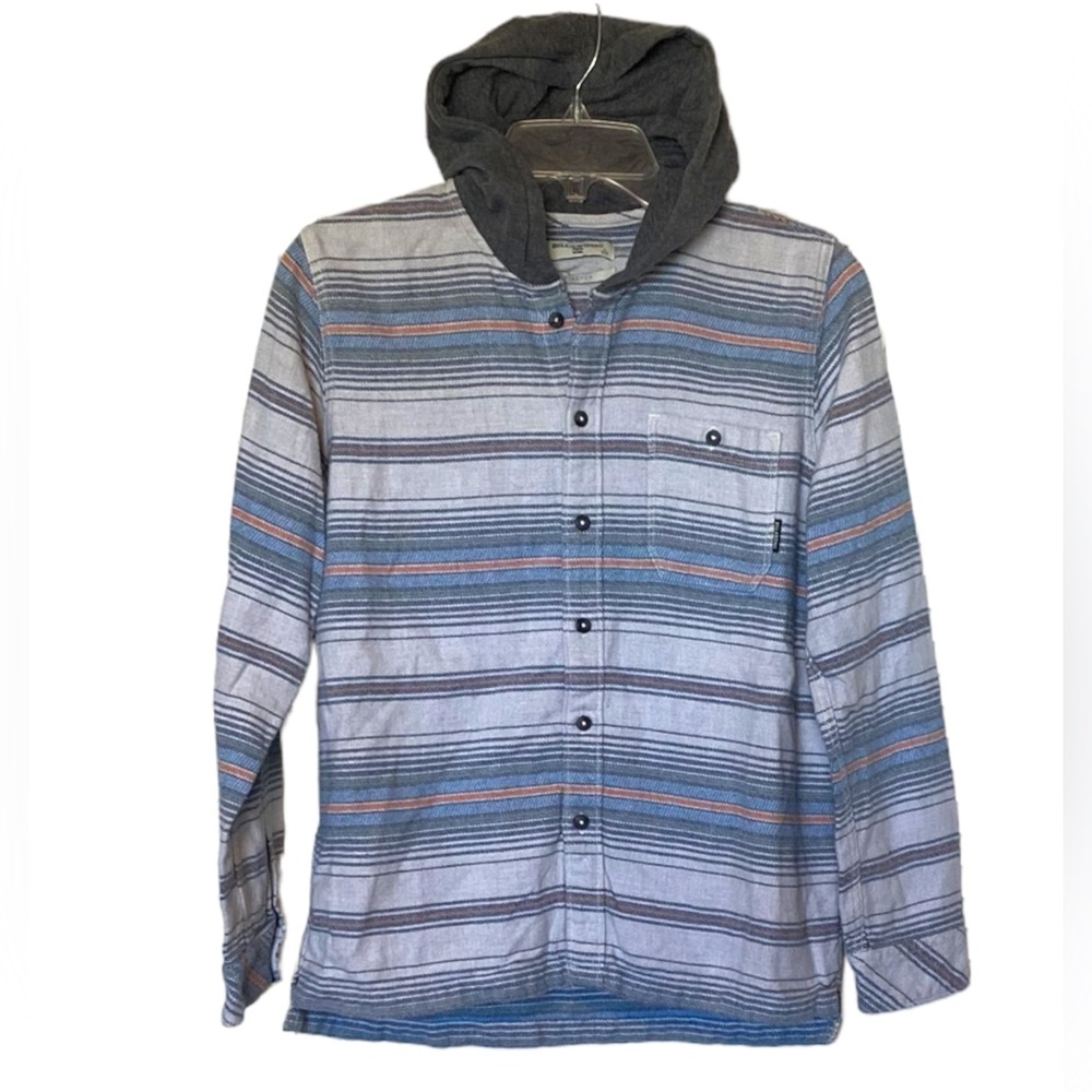 Billabong Baja Button Up Hooded Shirt